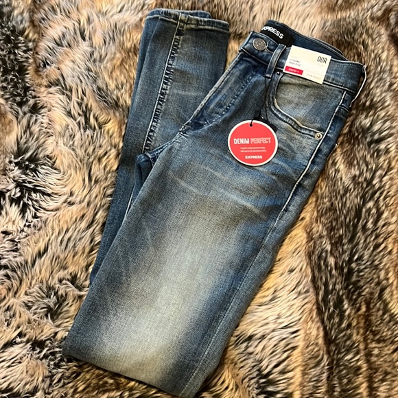 NWT Express legging high rise stretch plus jeans - Picture 1 of 7
